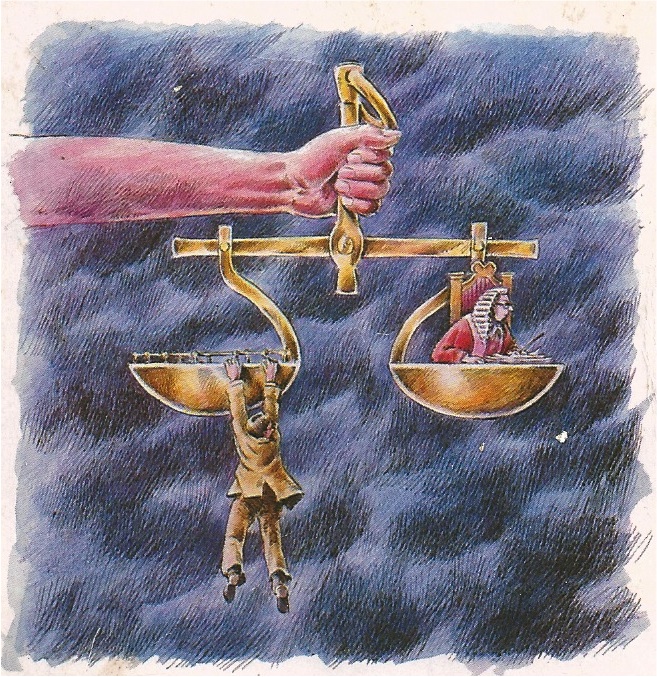 Image from 'More Rough Justice' by Peter Hill, Martin Young and Tom Sargant, 1985