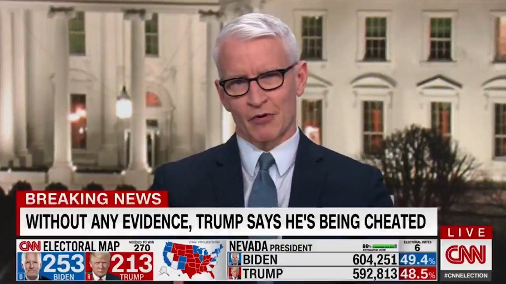 CNN anchor Anderson Cooper calls Donald Trump ‘an obese turtle flailing in the hot sun’
