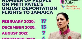 #Jamaica50 deportation flight leaves with just four people on board