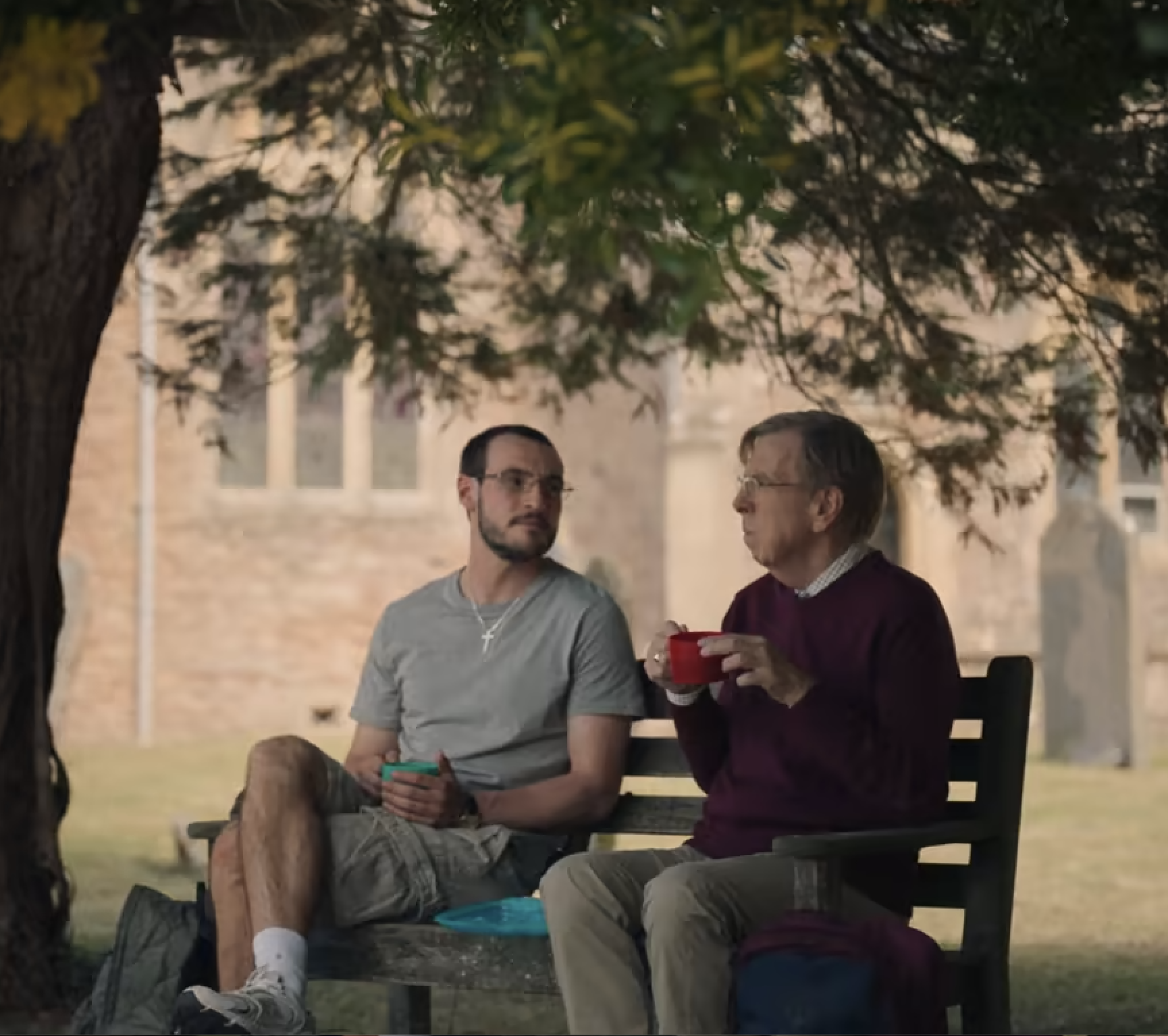 Éanna Hardwicke & Timothy Spall (The Sixth Commandment)