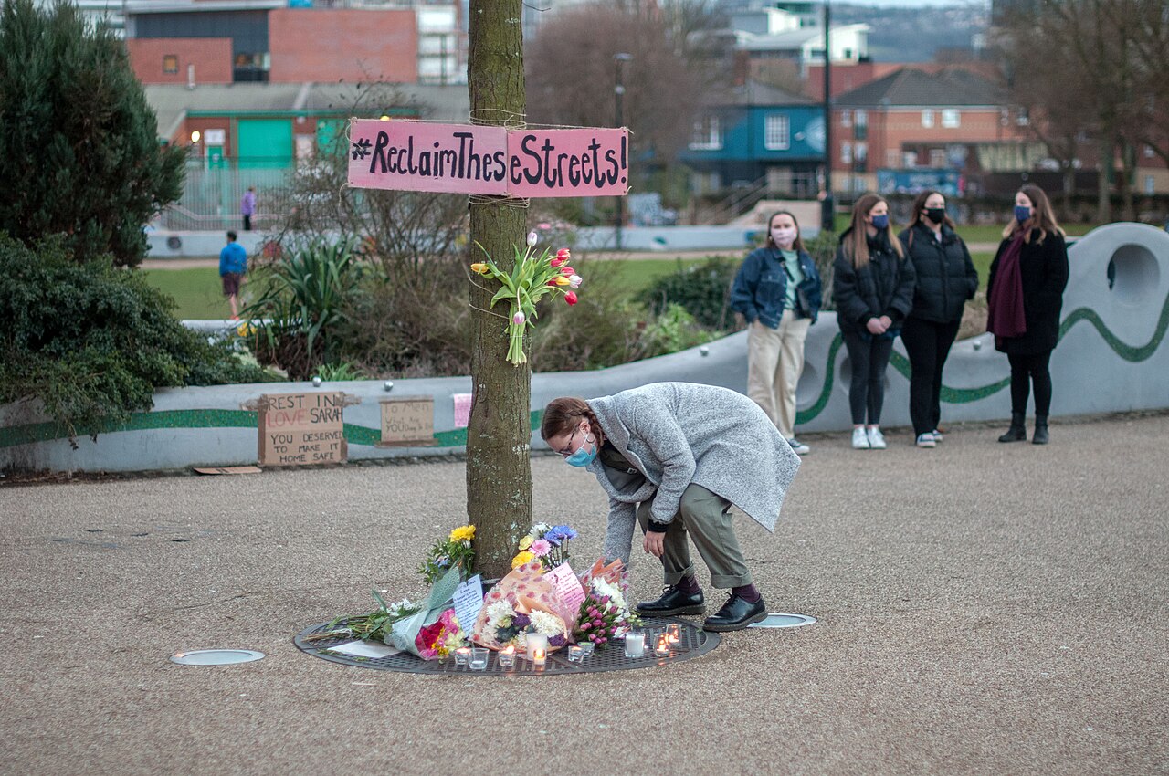 Flowers_at_Sarah_Everard_Vigil_in_Sheffield