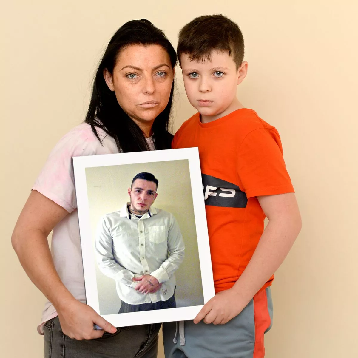 Clara and Kayden White (Image - Julian Hamilton, Daily Mirror)